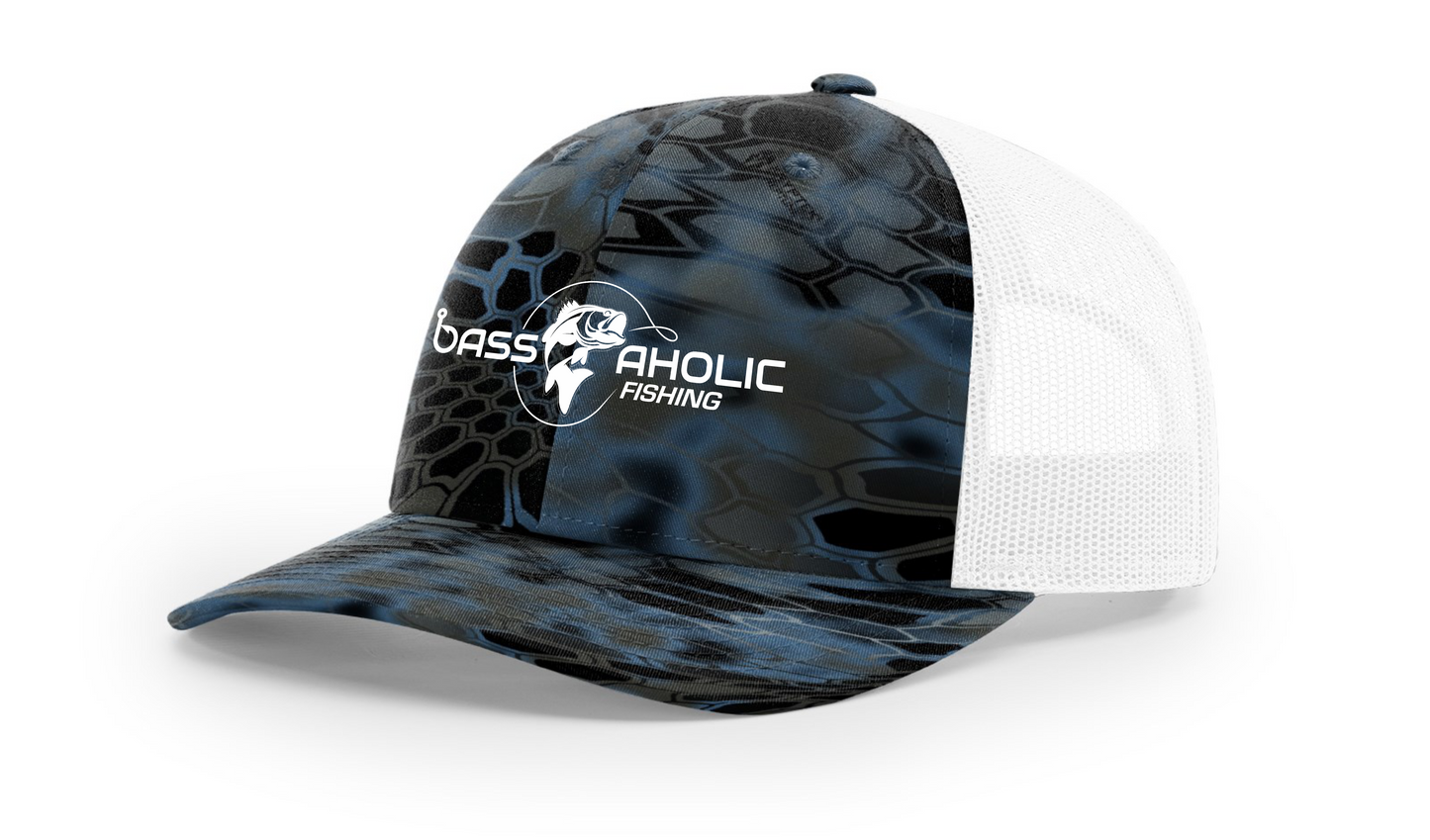Bassaholic Original Logo Hat - Kryptek Camo