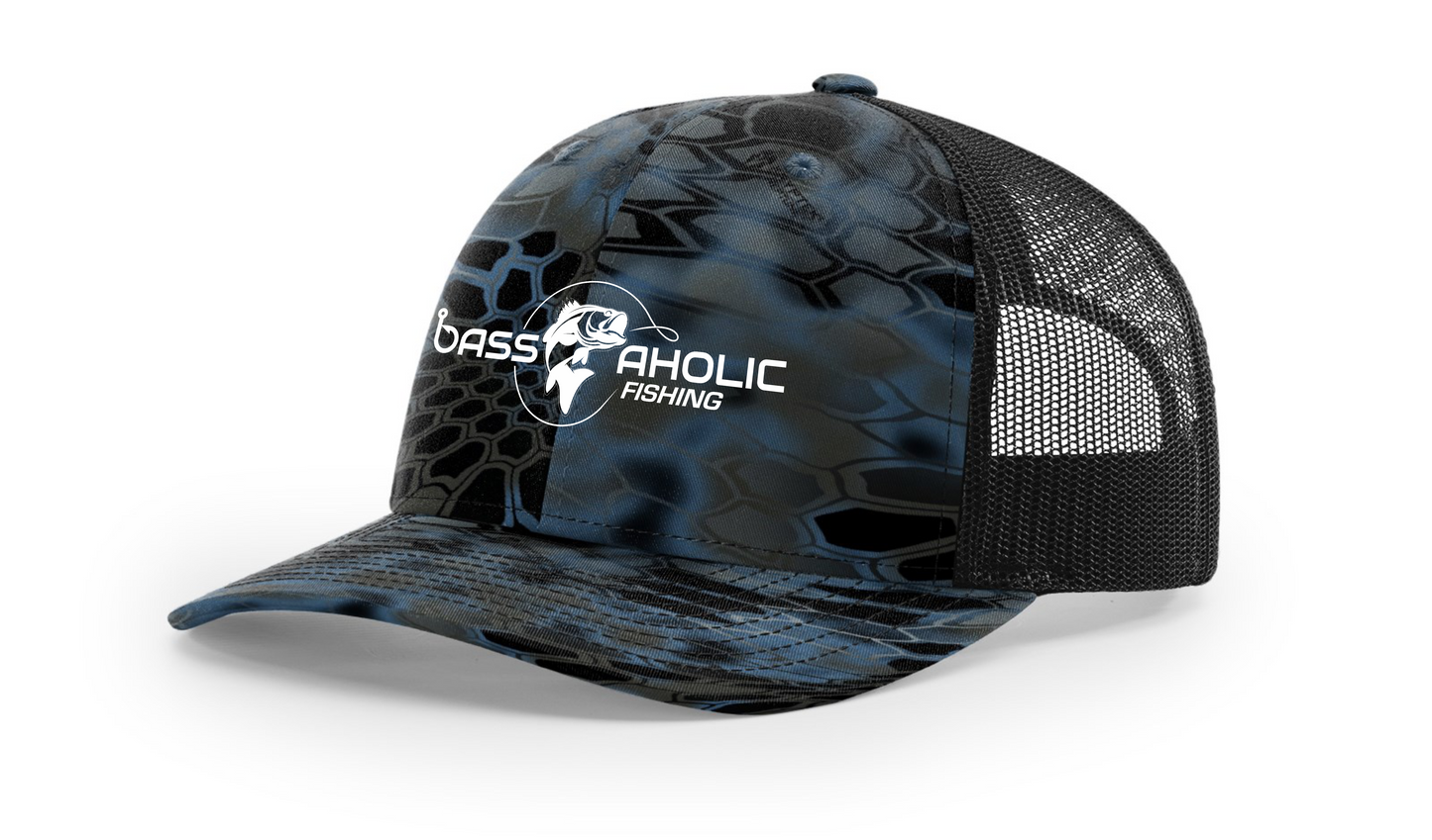 Bassaholic Original Logo Hat - Kryptek Camo