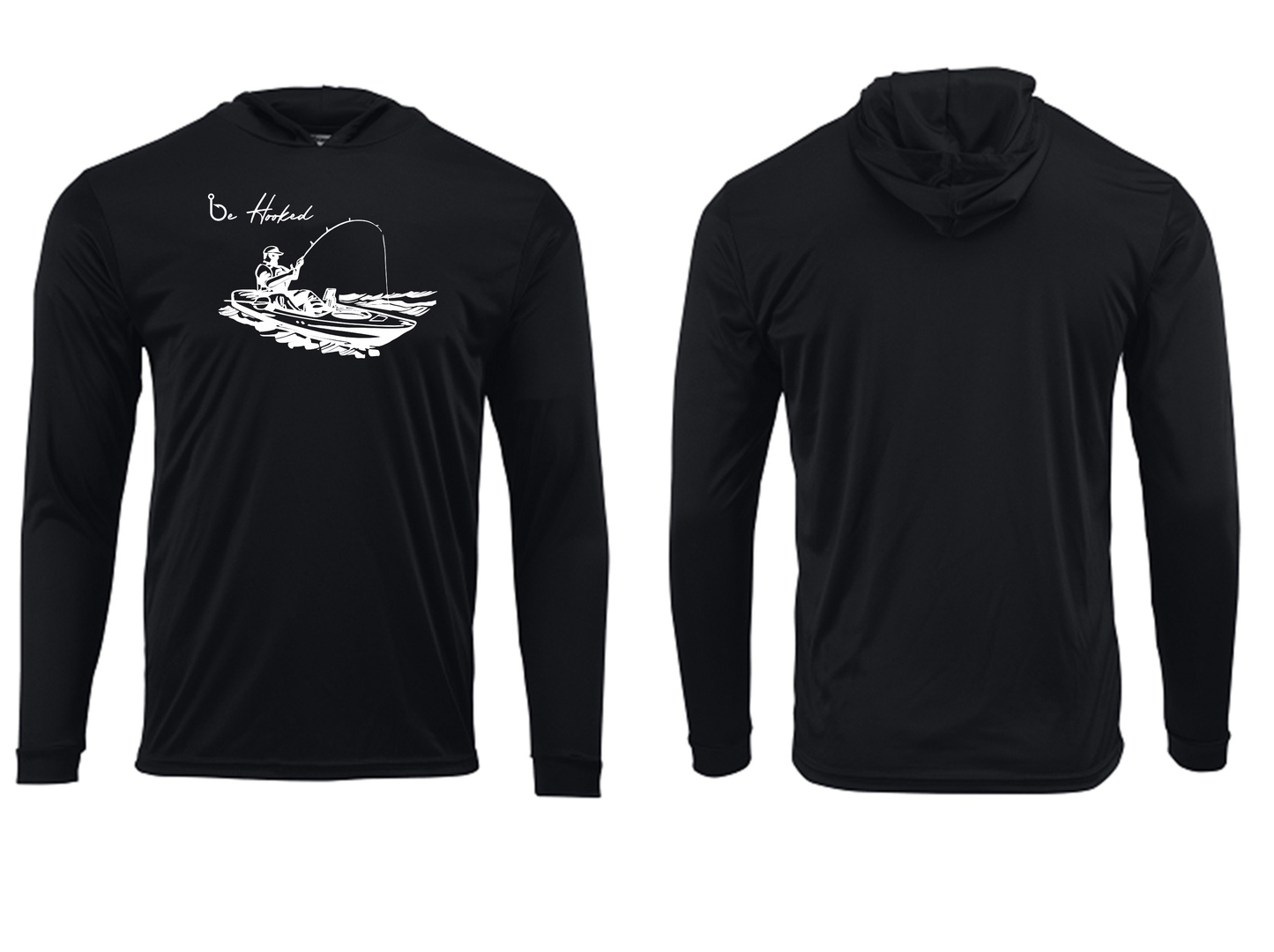 "B"e Hooked Kayaking Hooded Tee