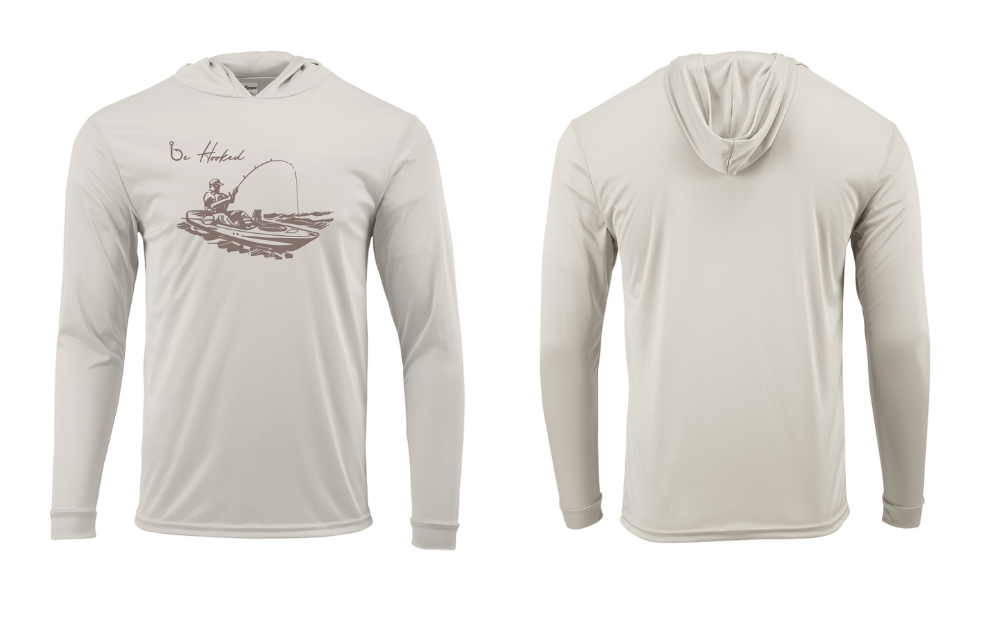 "B"e Hooked Kayaking Hooded Tee