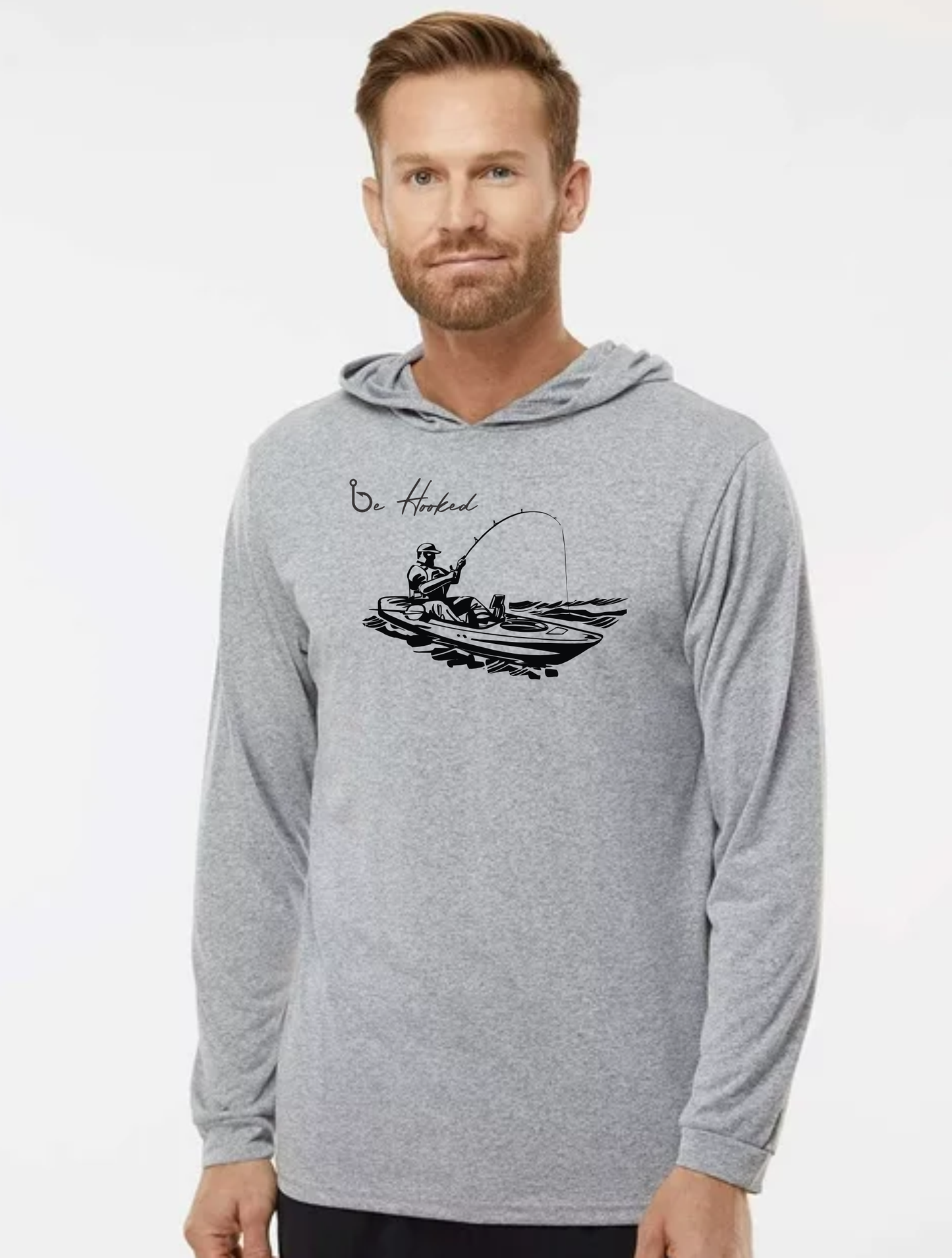 "B"e Hooked Kayaking Hooded Tee