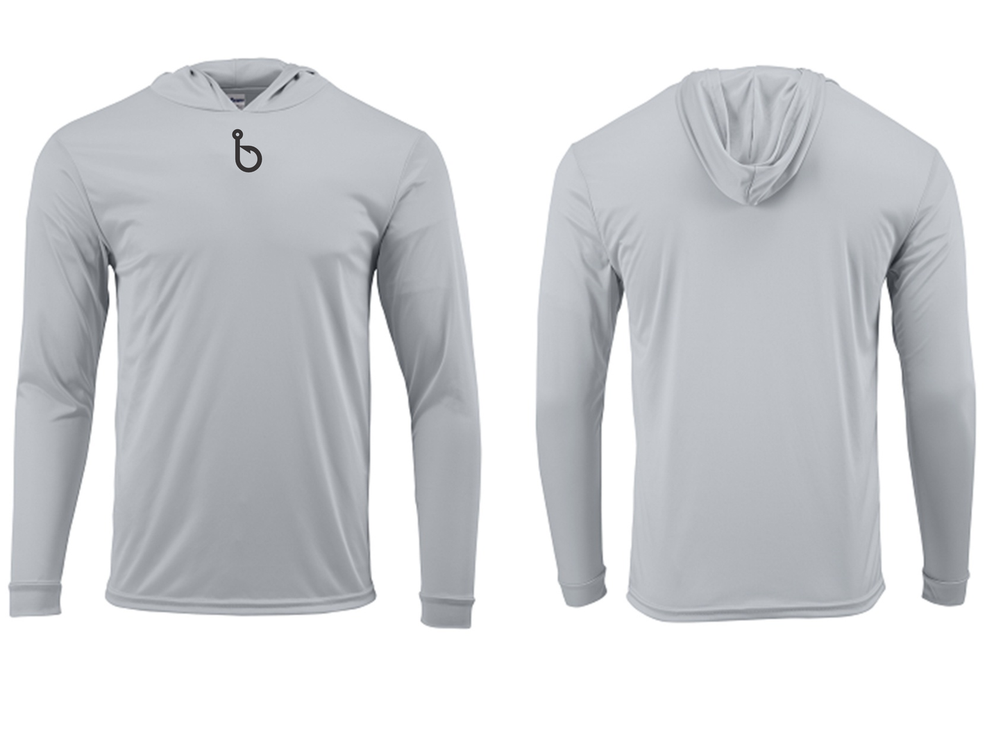 "b" Hooked Hooded Performance Tee