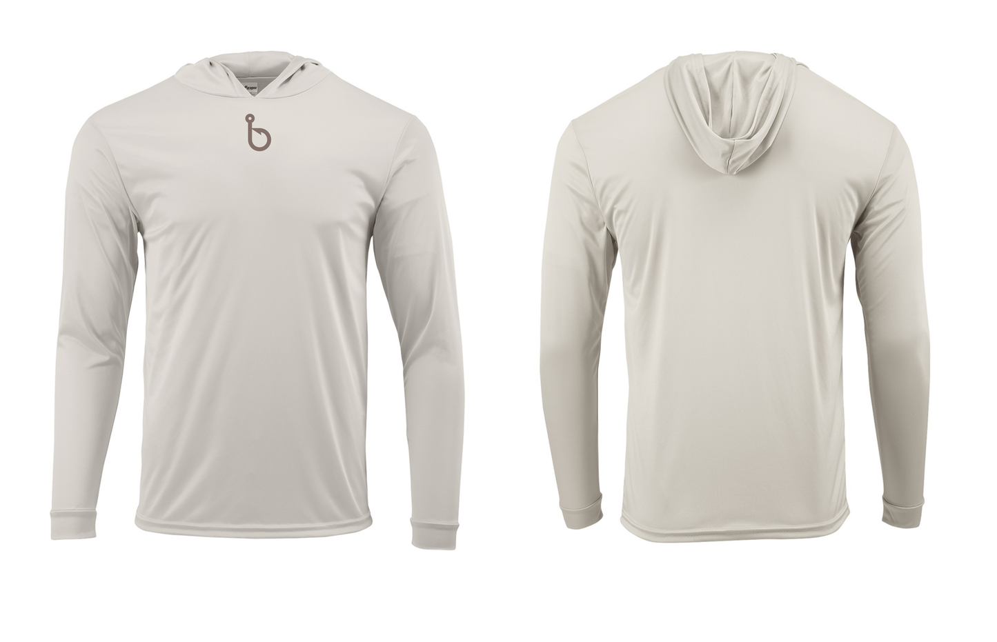 "b" Hooked Hooded Performance Tee