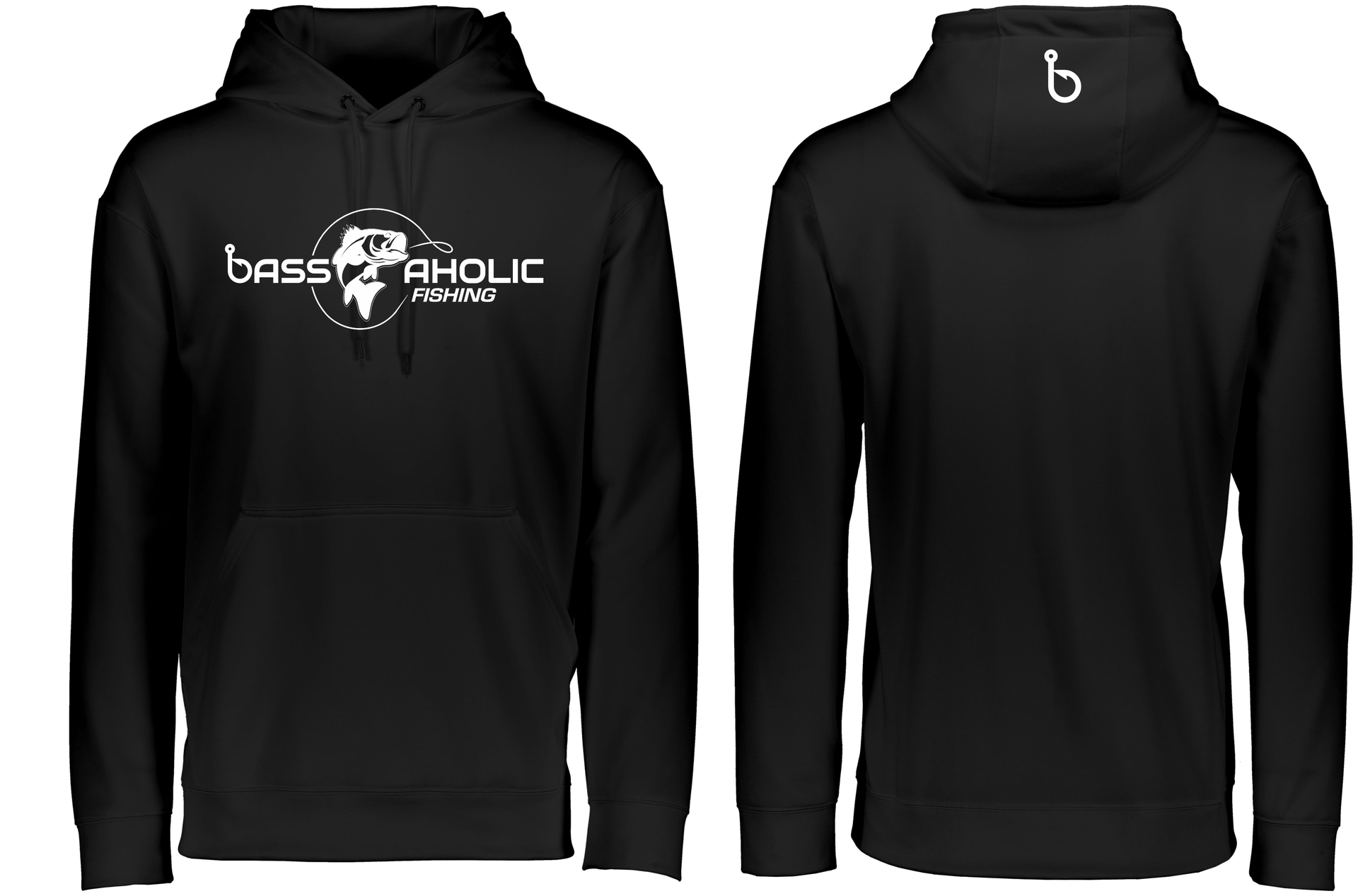 Bassaholic Original Logo Performance Hoodie – Bassaholic Fishing